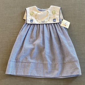 Sophie & Lucas Seersucker Dress